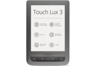 Электронная книга PocketBook Touch Lux 3 (серый)